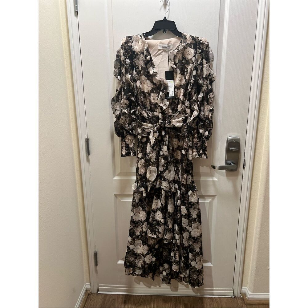 Elliatt SOUNDCLASH DRESS abstract print Wedding/Vacation S NWT$350 - Picture 2 of 6